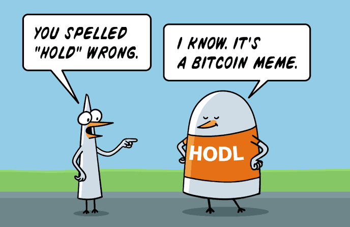 HODL Meme